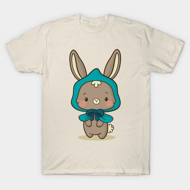 Winter bunny T-Shirt by GalaxyArt